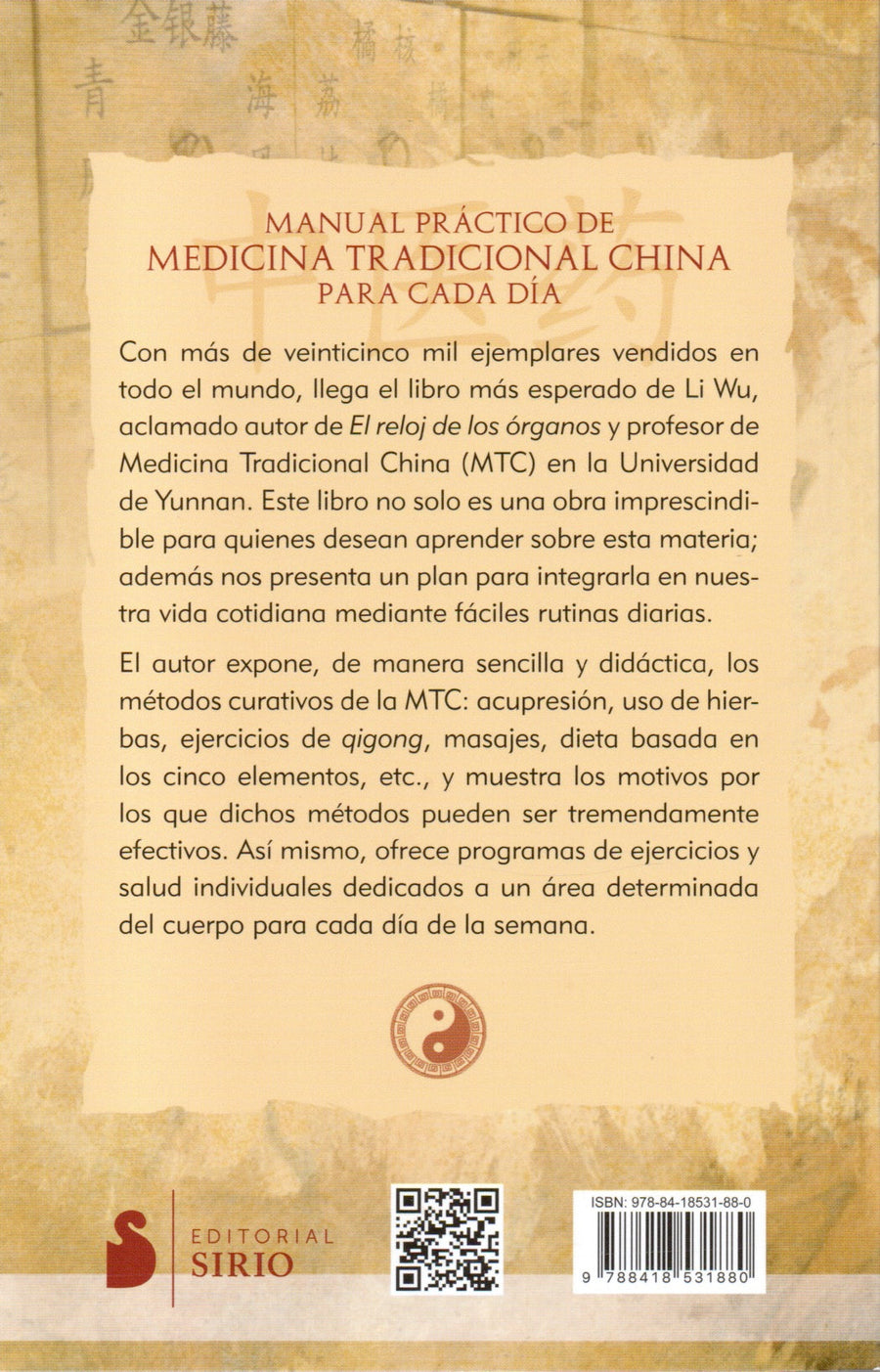 Manual Práctico de Medicina Tradicional China para cada día