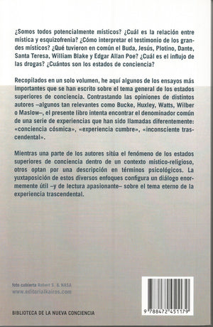 La Experiencia Mística Y Los Estados de Conciencia