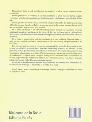 El Masaje Indio   Técnicas Tradicionales de Masaje Basadas en el Ayurveda