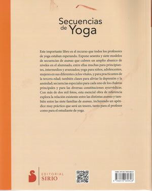 Secuencias De Yoga.  Cómo crear magníficas clases de yoga
