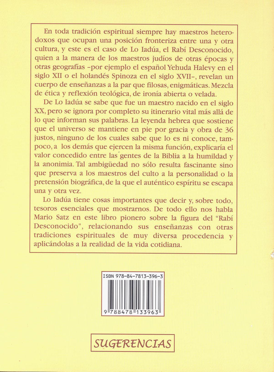 Tal Orot   Dichos, Sueños y Pensamientos De Lo Iadúa El Rabí Desconocido