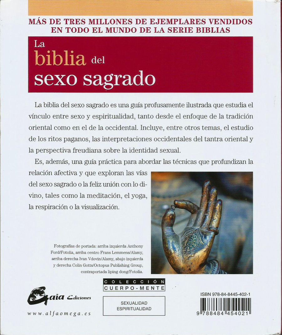 La Biblia del Sexo Sagrado   Guía de Sexo y la Espiritualidad en Oriente y Occidente