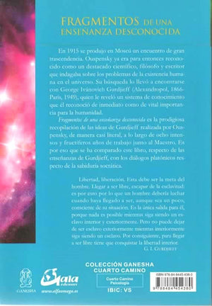Fragmentos de una Enseñanza Desconocida