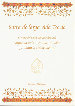 Sutra de larga vida Tsedo