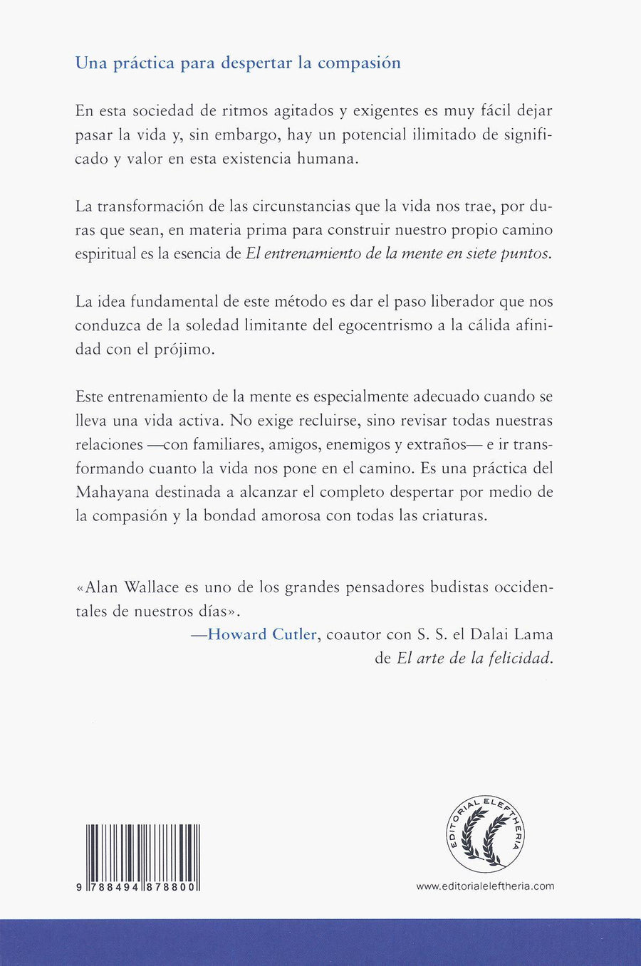 El Entrenamiento de la Mente en Siete Puntos