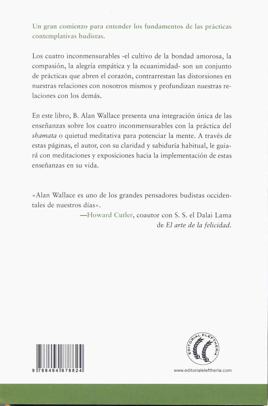 Los Cuatro Inconmensurables   Prácticas para Abrir el Corazón