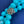 Mala de 108 cuentas de jade azul de 8 mm y separadores de nudo infinito plateado